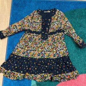 Monoprix French brand floral dress 5yrs